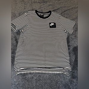 Nike Logo Striped Tee